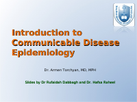 5- Introduction to Communicable Disease.ppt